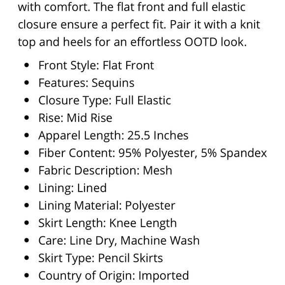 Liz Claiborne Womens Mid Rise Pencil Skirt  Color: Burgundy Passion - Picture 5 of 12